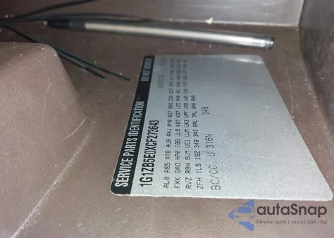 2012 Chevrolet Malibu Ls z USA, uszkodzony, nr VIN 1G1ZB5E0XCF273643